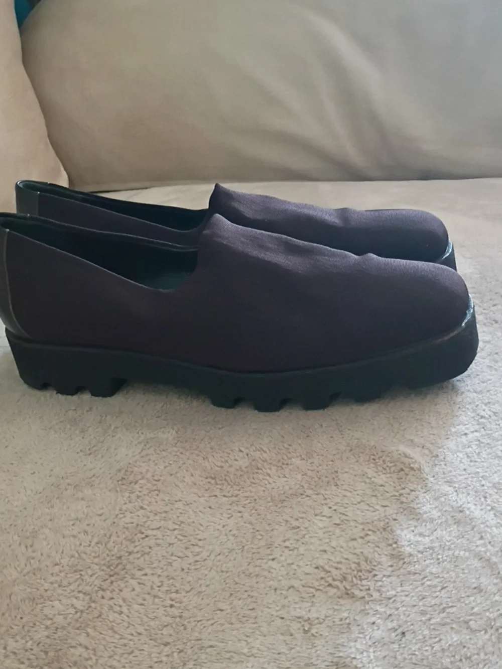 Donald J. Pliner Men's Lug Sole Slip-On Loafers in Deep Brown